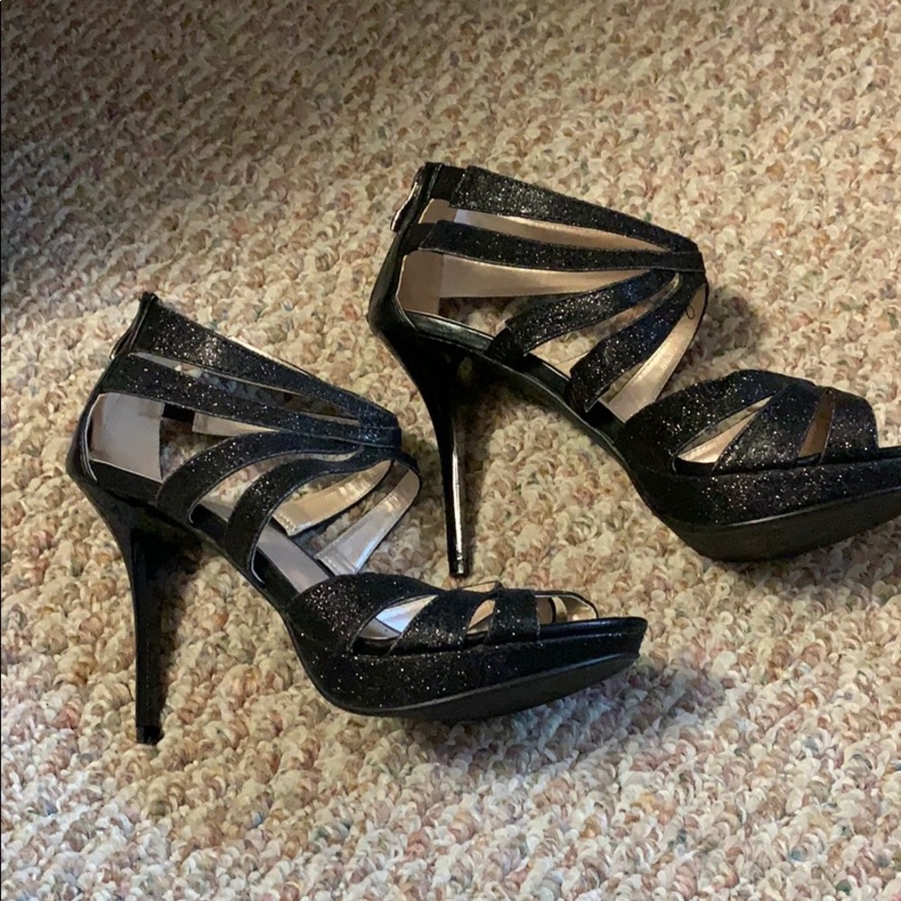 High heel shoes